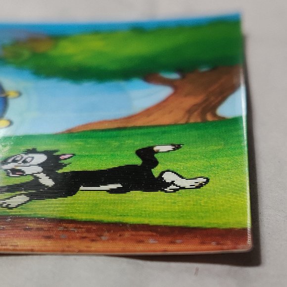 Vintage 1970s Disney Lenticular Postcard Mickey Mouse Pluto TOPPAN TOP STEREO - Picture 10 of 12